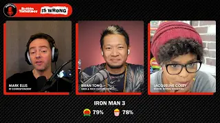 haskell420's tweet photo. #ThursdayMorning Sub/Join @RottenTomatoes #RTIsWrong Pod, @markellislive &amp; @THATJacqueline welcome, Tech, geek, and culture expert @briantong  &amp; discuss @MarvelStudios #IronMan3, starring @RobertDowneyJr! IS Rotten Tomatoes  Rating's Wrong? Full Podcast Ep https://t.co/n2LxbD5JAd https://t.co/p1ZPFfhUnH