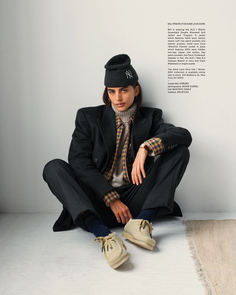 modernhype_'s tweet photo. LOOKBOOK | Mili Piñeiro For Aimé Leon Dore FW21 https://t.co/3Yje4bmXyU