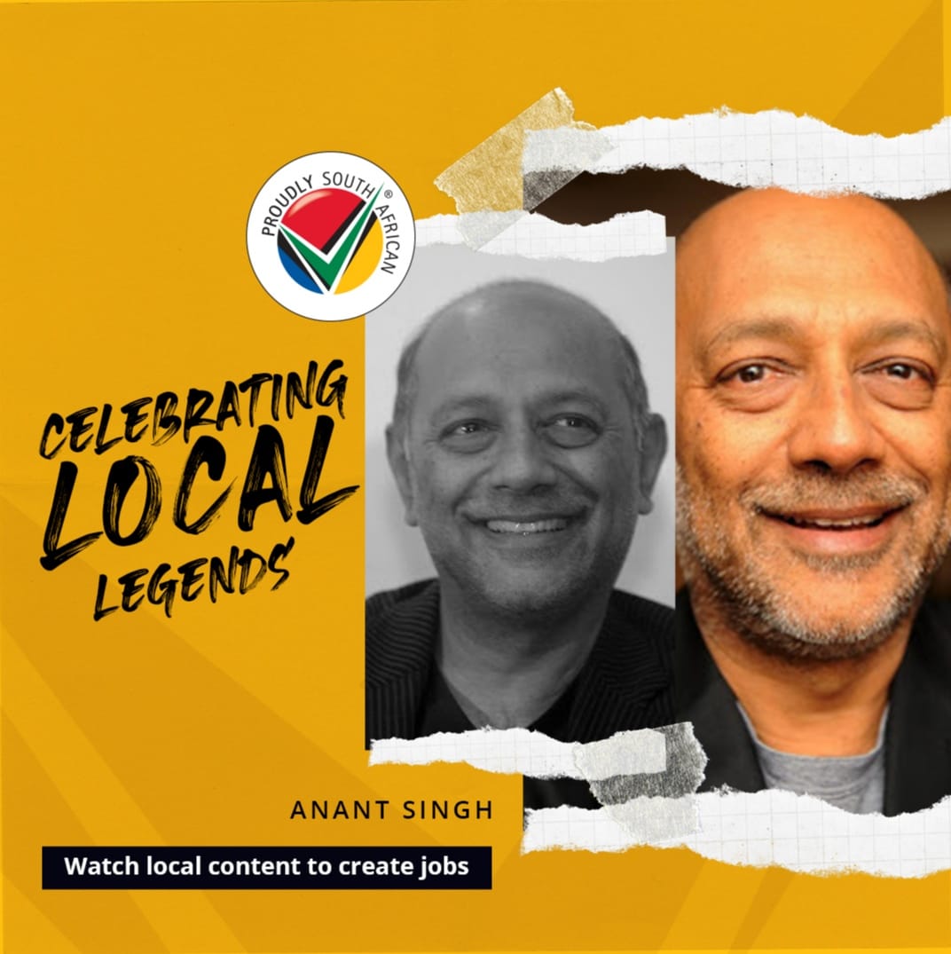 ProudlySA's tweet photo. Anant Singh has been an advocate against the apartheid system, which is evident from the films he has produced since 1986. Mr Singh began his film career at age 18, which started out with him purchasing a movie rental store.
#CelebratingLocalLegends #YouAreLegendary https://t.co/myzPn14tJq