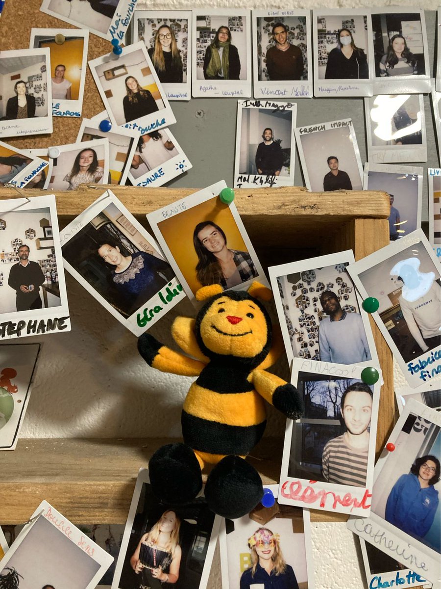 🐝 Cette semaine, notre mascotte Gwenn rend visite à ses cousines parisiennes de <a href="/RucheParis/">La Ruche</a> ! 🇫🇷 Elle reviendra avec plein de belles idées pour #Rennes 📍#coworking #SocEnt #change #entreprendre #social #societal #tierslieux #innovation #collaboratif #RSE