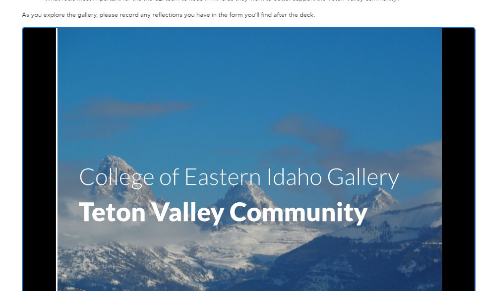 BridgesRural's tweet photo. It's gallery day in Idaho! Our #BRIDGESrural CEI team is leading the gallery open house in Driggs, ID today and tomorrow. Through this process they are hoping to learn more about training needs in the local community, as well as future opportunities for placed based learners. https://t.co/j2O0Fm4fN2
