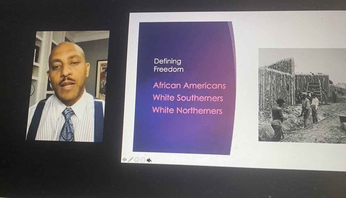KinshashaC's tweet photo. ⁦@ProfJeffries⁩ begins to drop knowledge #ThePowerofThePast ⁦@SNCC60th⁩ #WeWhoBelieveInFreedom #FreedomRights https://t.co/Wavp9IpOrH
