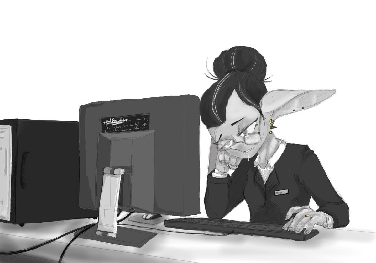 PudSfw's tweet photo. ALRIGHT CREW here is #gobtober2021 day 5! Modern day goblin, I went for a bit of a modern day depressed slave to the capitalist wasteland sorta vibe hahaha... Havin' fun with Gobtober tho! https://t.co/Xq3m9okgxu