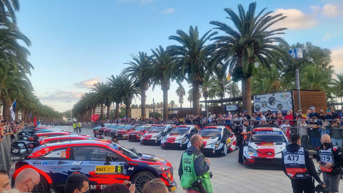 All ready for the fun to start <a href="/RallyRACC/">RallyRACC</a> <a href="/TGR_WRC/">TOYOTA GAZOO Racing WRT</a> <a href="/MSportLtd/">M-Sport</a> <a href="/HMSGOfficial/">Hyundai Motorsport</a> <a href="/OfficialWRC/">FIA World Rally Championship</a>