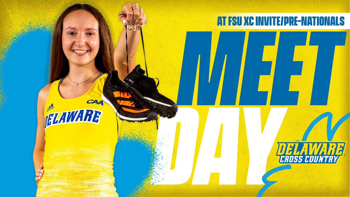 DelawareTFXC's tweet photo. #MeetDayReady 😤‼️

at FSU XC Invite/Pre-Nationals
⏰9:45 am
📍Tallahassee, Fla. (Apalachee Regional Park)
🎟️https://t.co/ZBlEUjcnSO
📊https://t.co/dbwvsoDAt2

Meet Day Central 🏃‍♀️💨https://t.co/AtcggxZShZ

Lets Go #BlueHens!!!! https://t.co/xYzlOOJUga