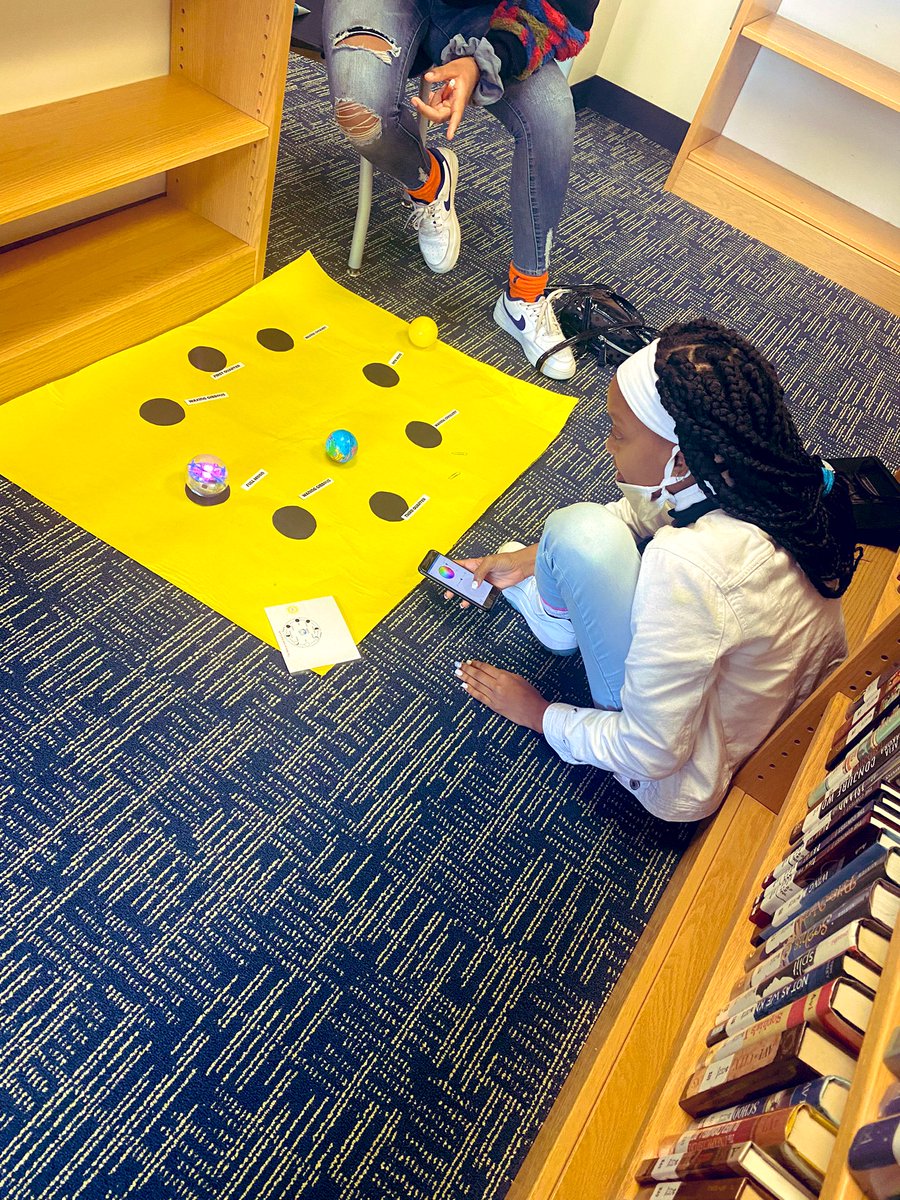JLIA_Science's tweet photo. Today our JLIA 6th graders created Stop Motion videos to simulate moon phases using Sphero Robots. #sciencerocks #increasingtherigor @JLIAPRIDE @DrLisaHerring @ahrosser @Retha_Woolfolk  @APGreen_JLIA @apsitbright  @JLIA_STEAM https://t.co/d8CAsh0xVj