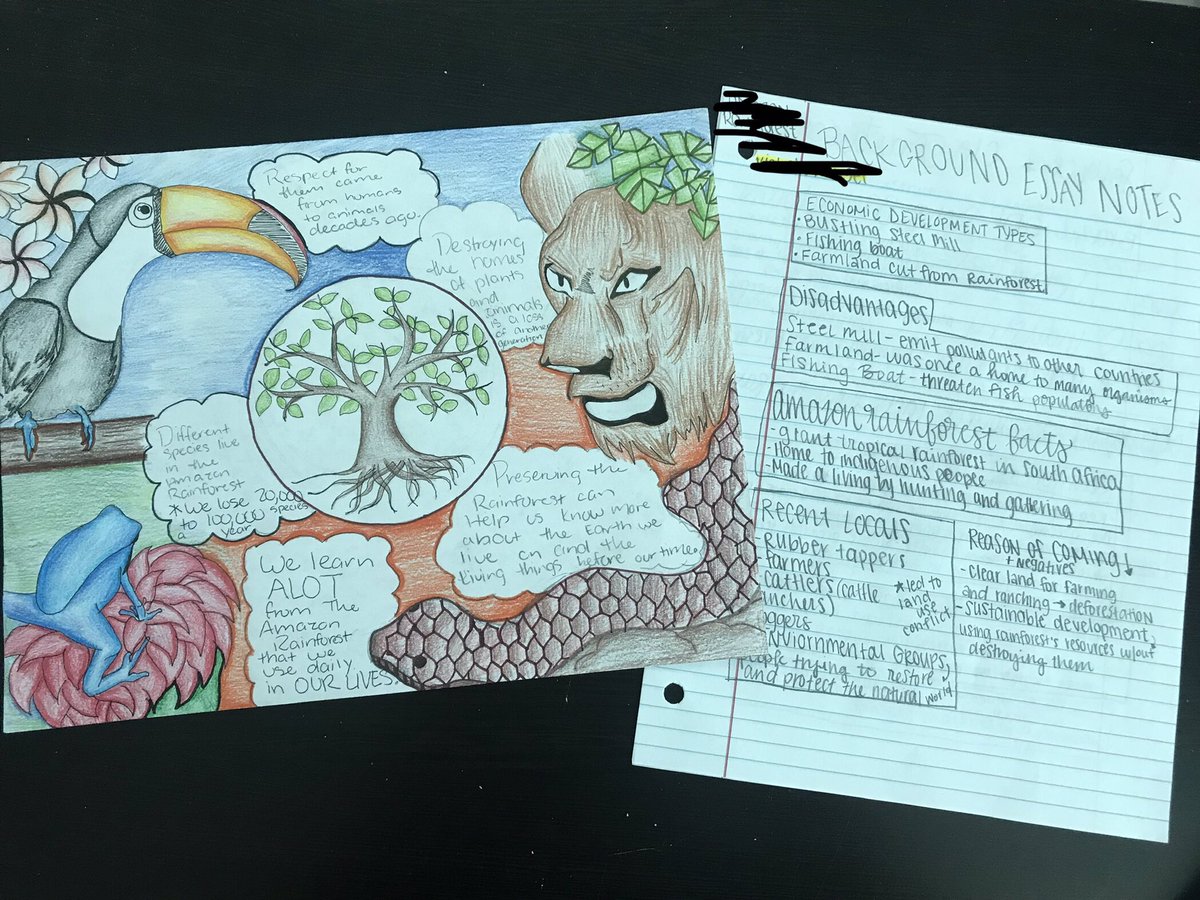 MsStewiesClass's tweet photo. SS Research is on their way with learning how to write a DBQ. While analyzing the documents, they worked on their note taking skills. They formulated a claim & displayed it on a infographic. #ThisIsSEA @NISDJaySEA https://t.co/YKLaLWLfv8