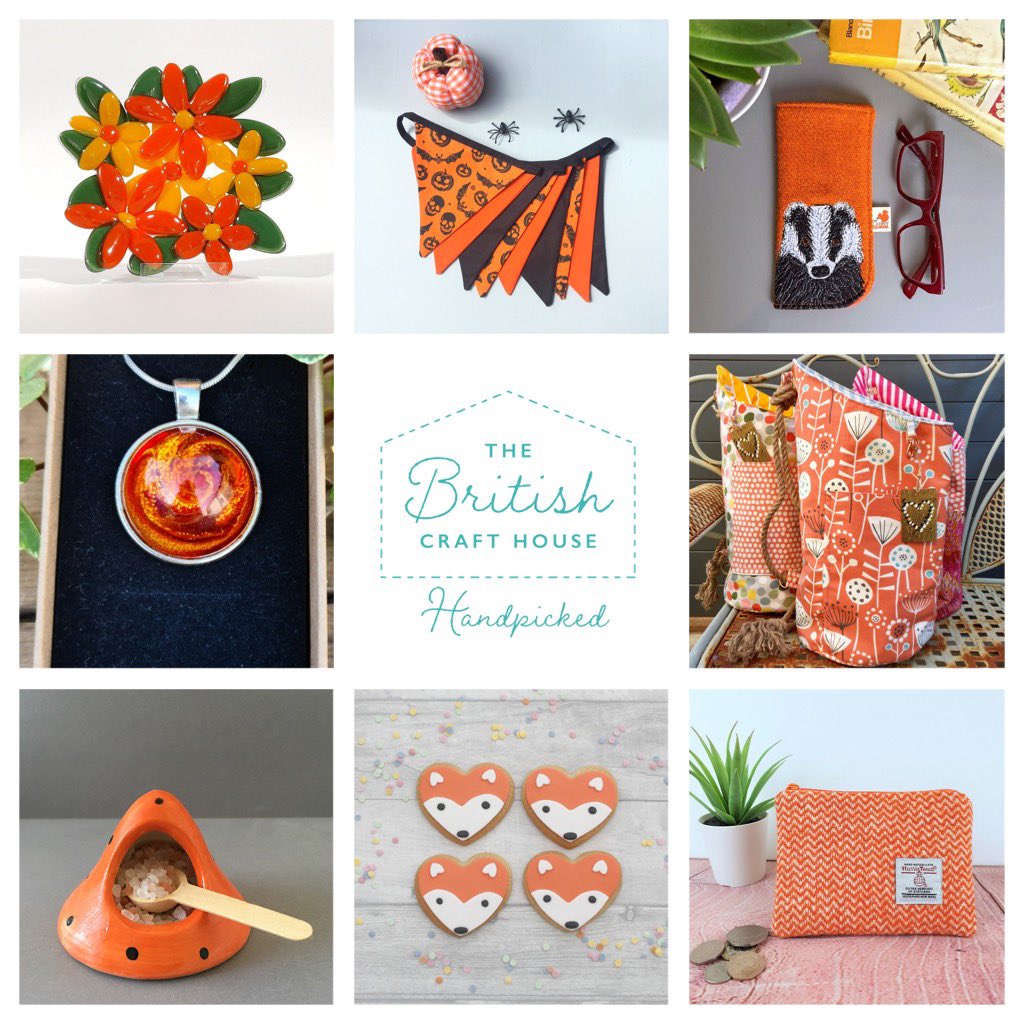It’s #teamworkthursday over at <a href="/BritishCrafting/">BritishCraftHouse</a> so here’s a lovely collection of orange gifts