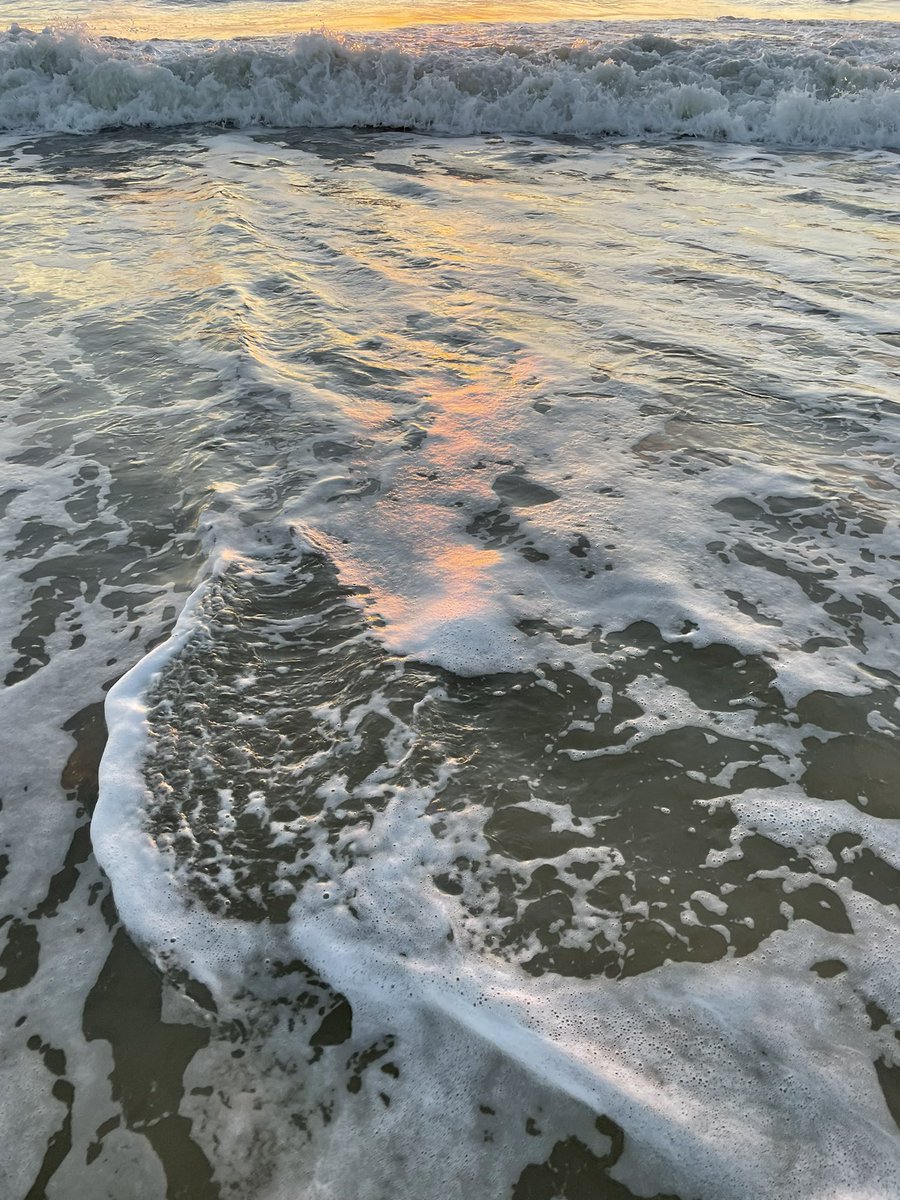 brighthorse's tweet photo. seafoam sunrise https://t.co/cFk5y8QIgH