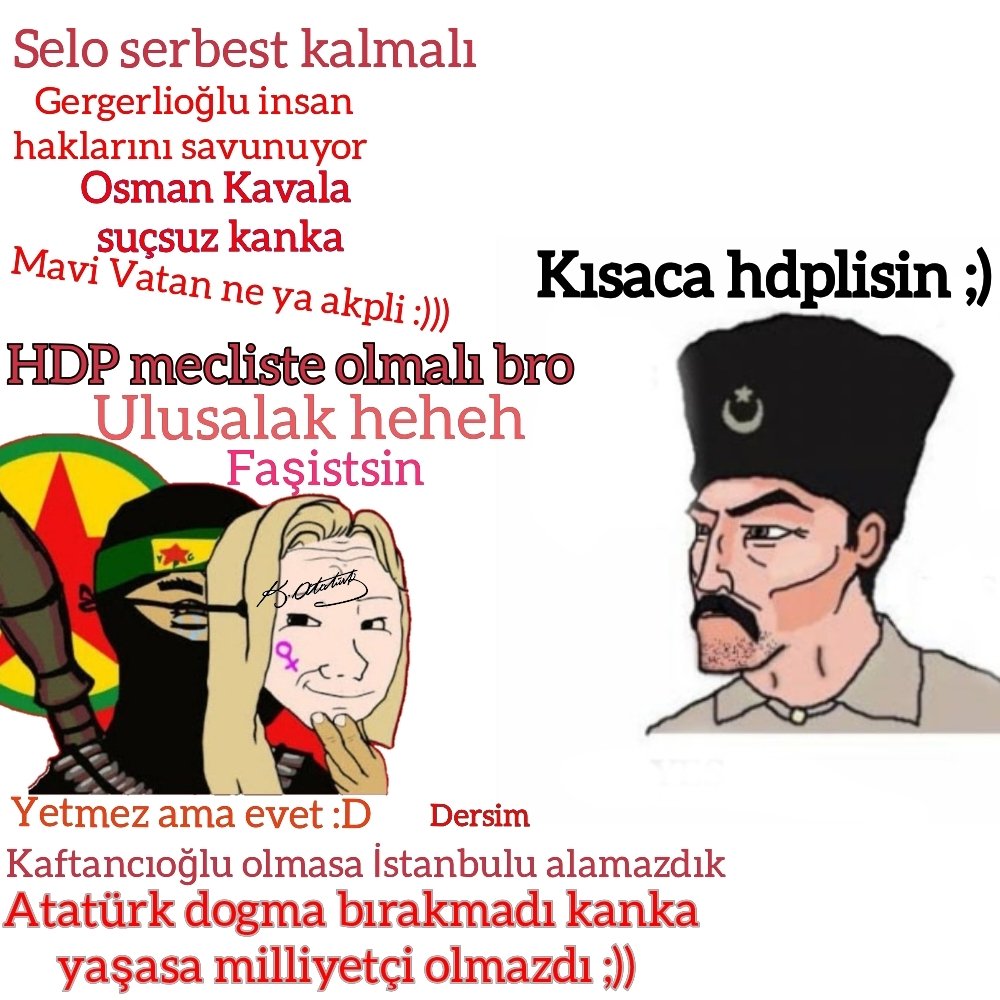 Biz Ay-Yıldız Kalpaklılardan devam