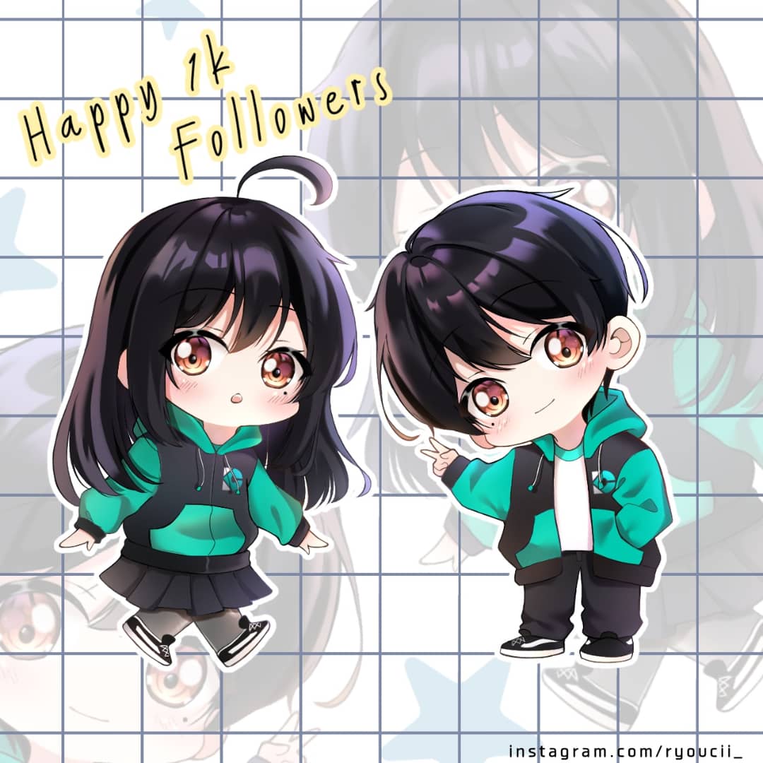 ryoucii_'s tweet photo. Sudah sepi saatnya nge tweet wkwkwk 

Twins 😍😍😍 dtiys 1k followers Drawing Community on instagram https://t.co/fXJGAZaoOo