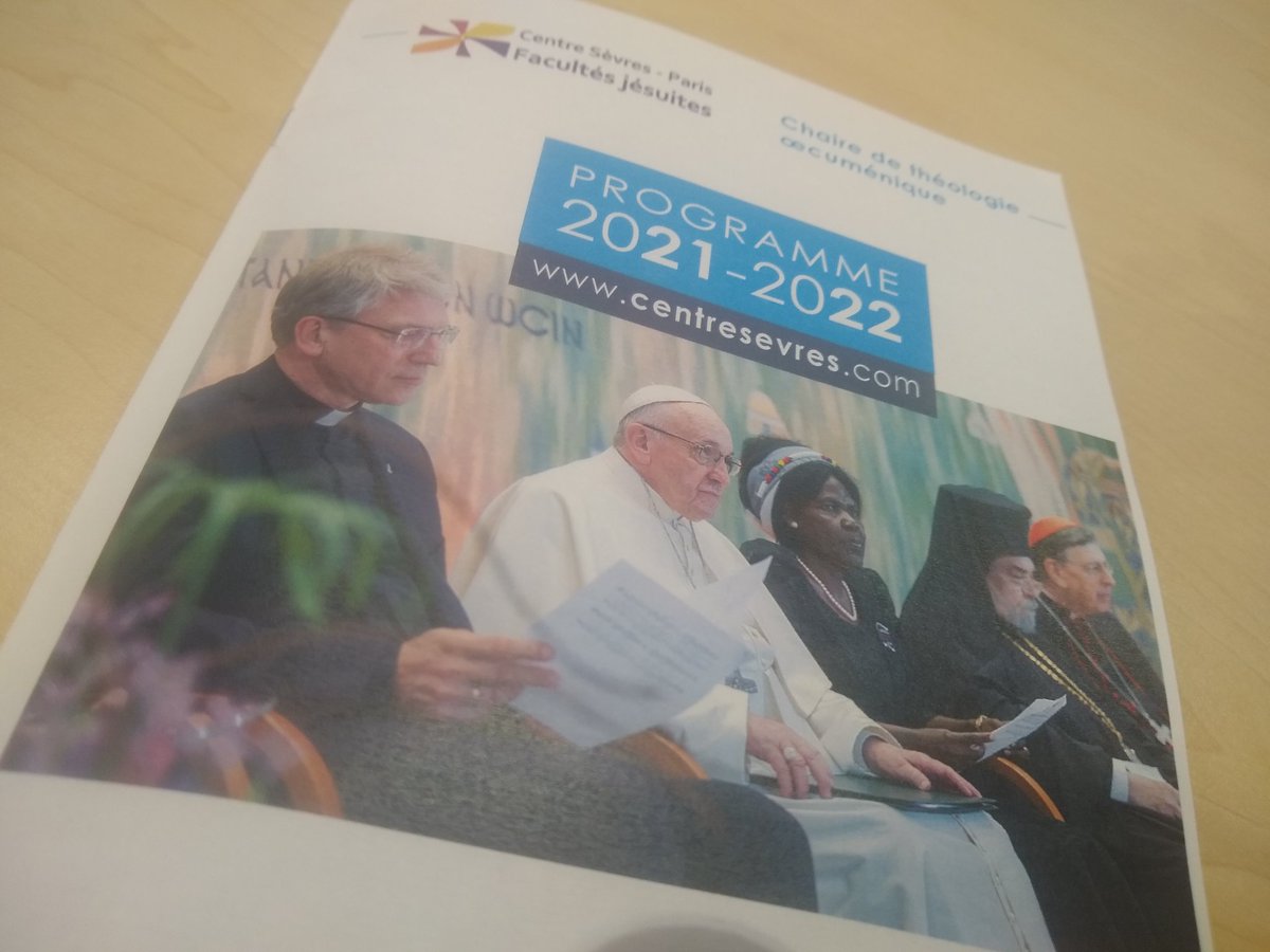 At the Centre Sevres Paris for an ecumenical conference on the ecuharist - their programme has a photo of <a href="/Pontifex/">Pope Leo XIV</a> at the <a href="/Oikoumene/">World Council of Churches (WCC)</a> anniversary 2018.