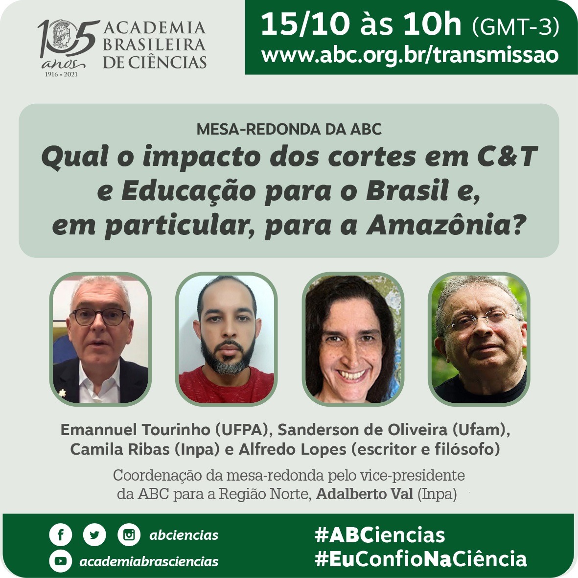 LuizDavidovich's tweet photo. Qual o impacto dos cortes em C&amp;T e Educação para o Brasil e, em particular, para a Amazônia? https://t.co/nL5uM3f3eJ https://t.co/4DSwAygoM6