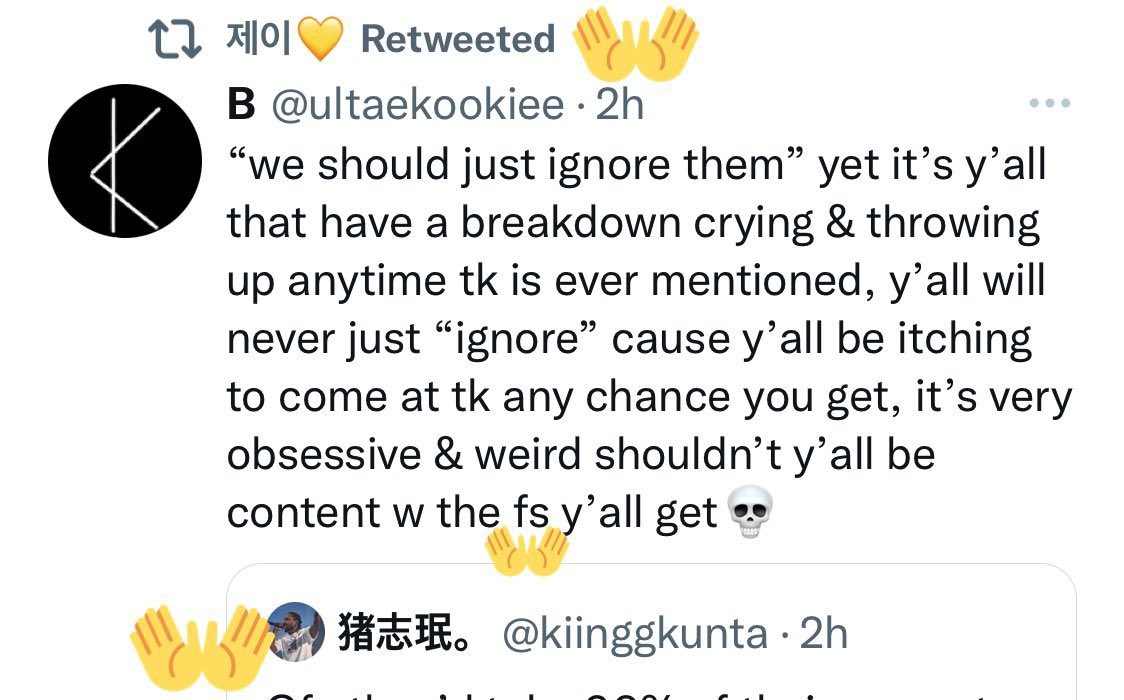 protectjimin13's tweet photo. Report and Block these J/M antis under t@rgeted h@r@ssment, h@cked and sp@mm, don‘t engage

📌 https://t.co/xcOVPeh9x0
📌https://t.co/JcOjYcsaRM
📌https://t.co/TebmNybxS8 https://t.co/PzdSOJ5OoD