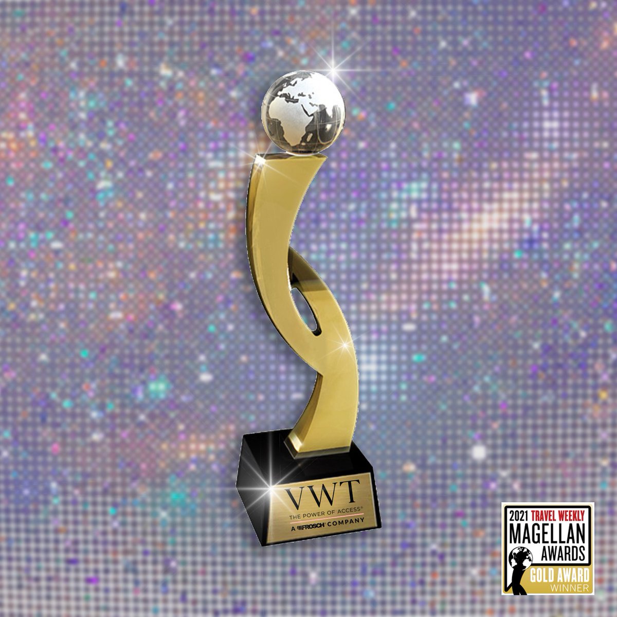 VWT_Travel's tweet photo. We are so proud to announce that VWT won gold in the 2021 @travelweeklyus #magellanawards for our marketing campaign #DreamBelieveTravel that we ran throughout 2020 to engage with our peers and clients! Thank you @travelweeklyus for the recognition!
#VWTMoments #marketing https://t.co/flWQYWDc5x