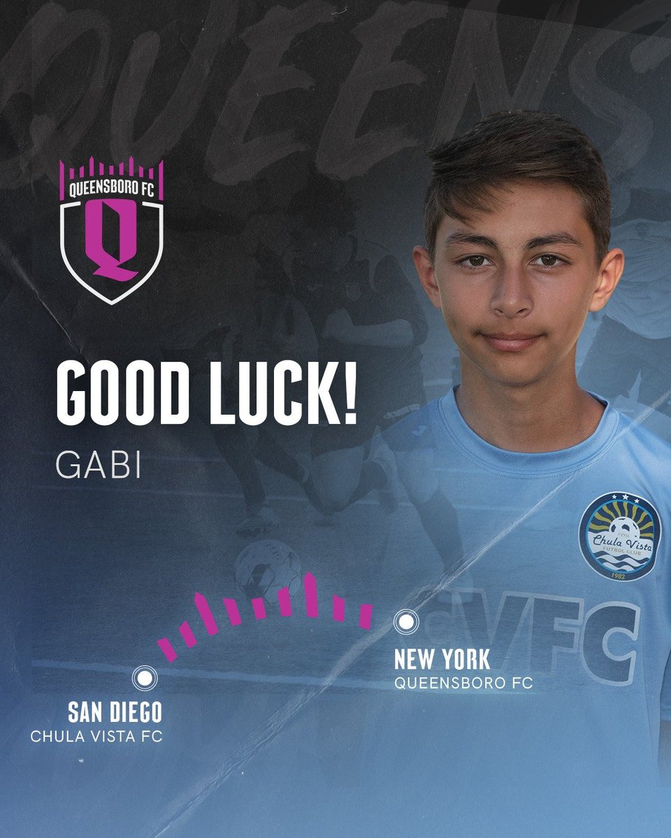 ChulaVistaFC's tweet image. Congratulations Gabi! He signed with Queensboro FC's USL Academy. An initial member of Chula Vista FC's First Development Academy team, we celebrate his success.

#chulavistafc #chulavista #propathway #queensboro #queensboro #gabi #gabrielenriquez