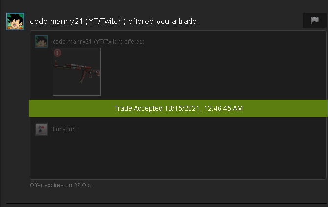 g0dzillaaa's tweet photo. Thank you so much, @xManny21 for this beauty Bloodsport! ❤️🙏🏻
It was absolutely one of my two dream AK skins to own. Fckin' love it!

P.S.: Give this guy a follow and a subscribe to his YT channel, guys! Insane giveaways and content too! He deserves it! <3 https://t.co/qVyLnFrG3G