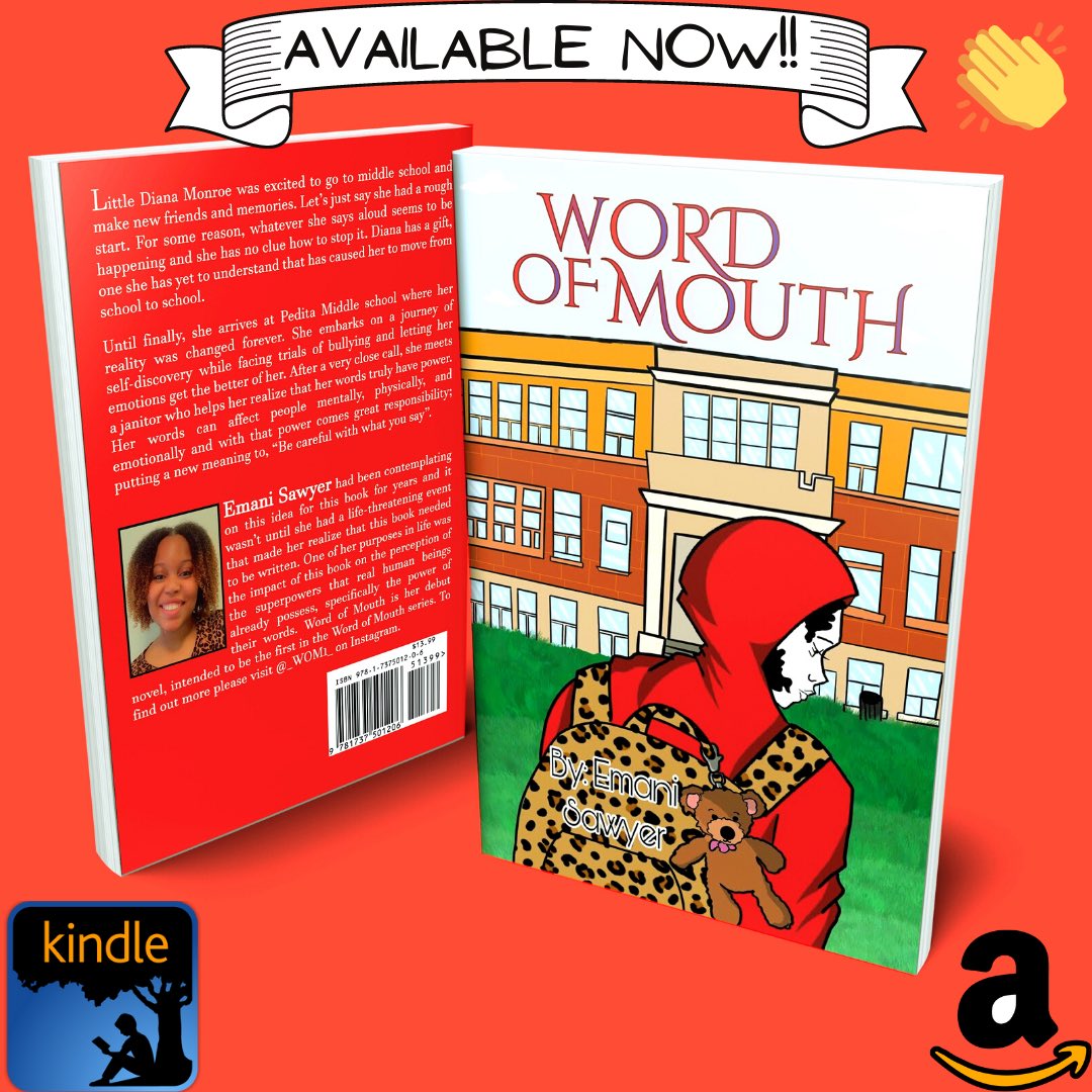 cooperationlab's tweet photo. One of our fantastic summer interns Emani Sawyer just published her first novel and we couldn’t be more excited! Word of Mouth is available now on Amazon and Kindle. https://t.co/FepKUfxx0x
