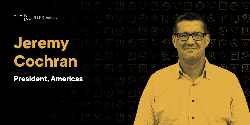 We’re delighted to announce the appointment of Jeremy Cochran as Stein IAS’ President, Americas, furthering our ambitious growth plans here. To read more, visit: bit.ly/3lD5xxs