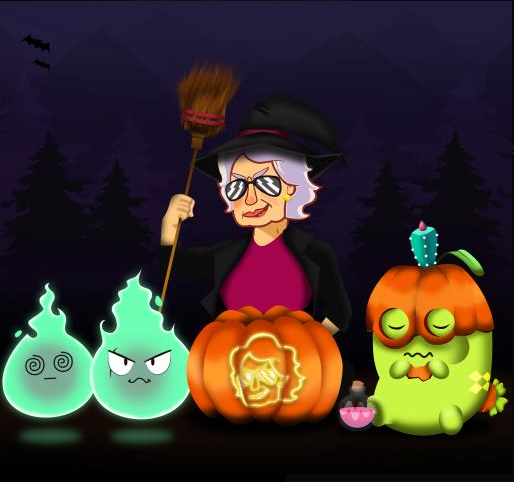 Adrin08063965's tweet photo. Celebremos Halloween con la grandiosa comunidad de la Nona Pop, ¿Qué sorpresas nos traerán pronto?👀🧠 
#HoraNona #LaNonaPop #HalloweenNona #Halloween #LaNonaHalloween @LaNonaPop https://t.co/CvWwmjd5wn