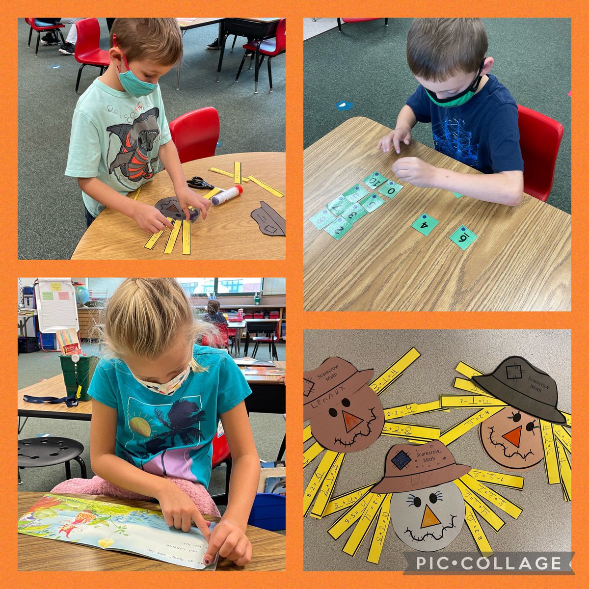 k_mckuras's tweet photo. Have you ever seen such hard workers? From reading, to math, to a fun fall craft… These first graders give it their all!  #157cLearns #Allin157c #GPGoes4Gold https://t.co/9SiiNHP8oL