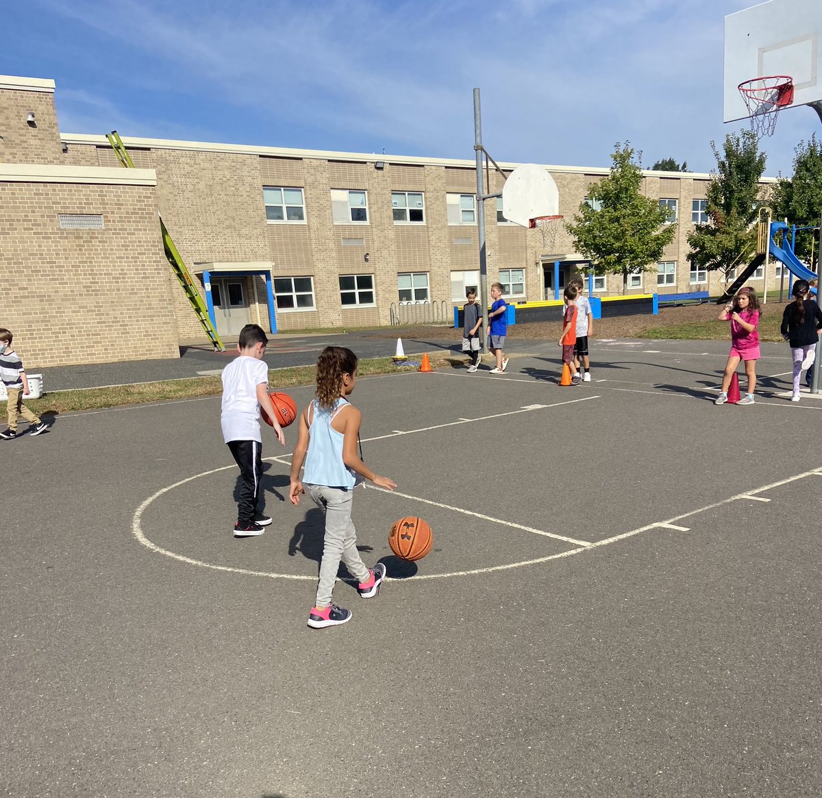 Jane Sieg (@janesieg) on Twitter photo Basketball skills on this beautiful day @NewMonmouthElem <a href="/TaraGarzone/">Tara Garzone</a> <a href="/MrAlessiMiddPE/">Mr. Alessi Health/PE</a> <a href="/MrsDOrozco/">Devyn Orozco</a> #mtpspride Basketball skills on this beautiful day @NewMonmouthElem <a href="/TaraGarzone/">Tara Garzone</a> <a href="/MrAlessiMiddPE/">Mr. Alessi Health/PE</a> <a href="/MrsDOrozco/">Devyn Orozco</a> #mtpspride
