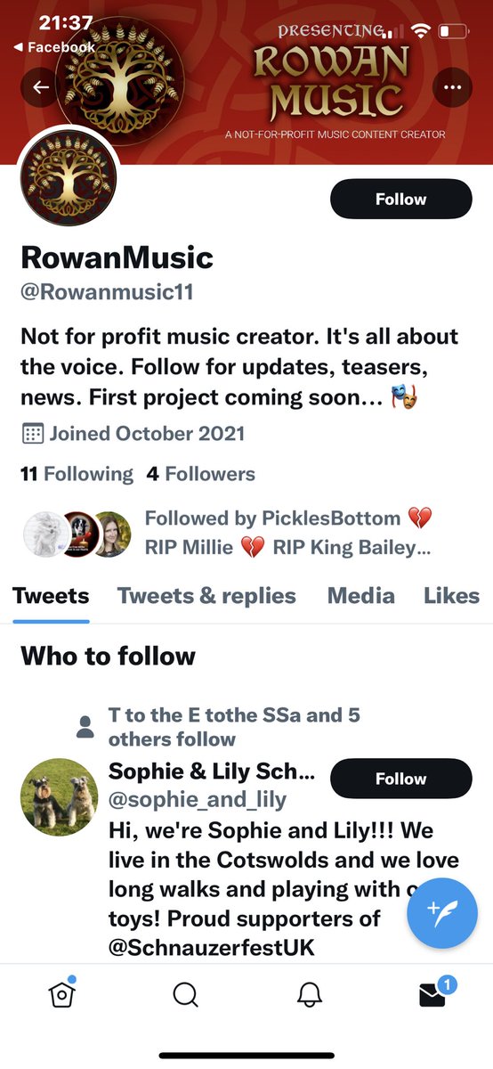 Karen @TzuKingdom ๐ผ๐ถ๐ฆโ๏ธ๐จโ๐ฆฝ๐ก๐งโโ๏ธ๐ข๐ถ๐ฑ (@karenbookwriter) on Twitter photo Please follow my friend Dan @rowanmusic11 so you donโt miss out on his music that is bloody fabulous! I get sneak previews. Oh yes. Go me! Please follow my friend Dan @rowanmusic11 so you donโt miss out on his music that is bloody fabulous! I get sneak previews. Oh yes. Go me!