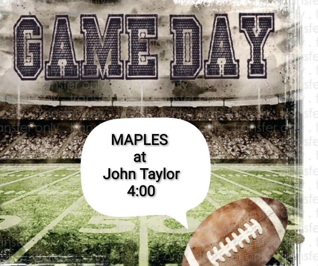_MaplesFootball's tweet photo. Great day for a football game!
Let's do this! https://t.co/lM9chpG0A1