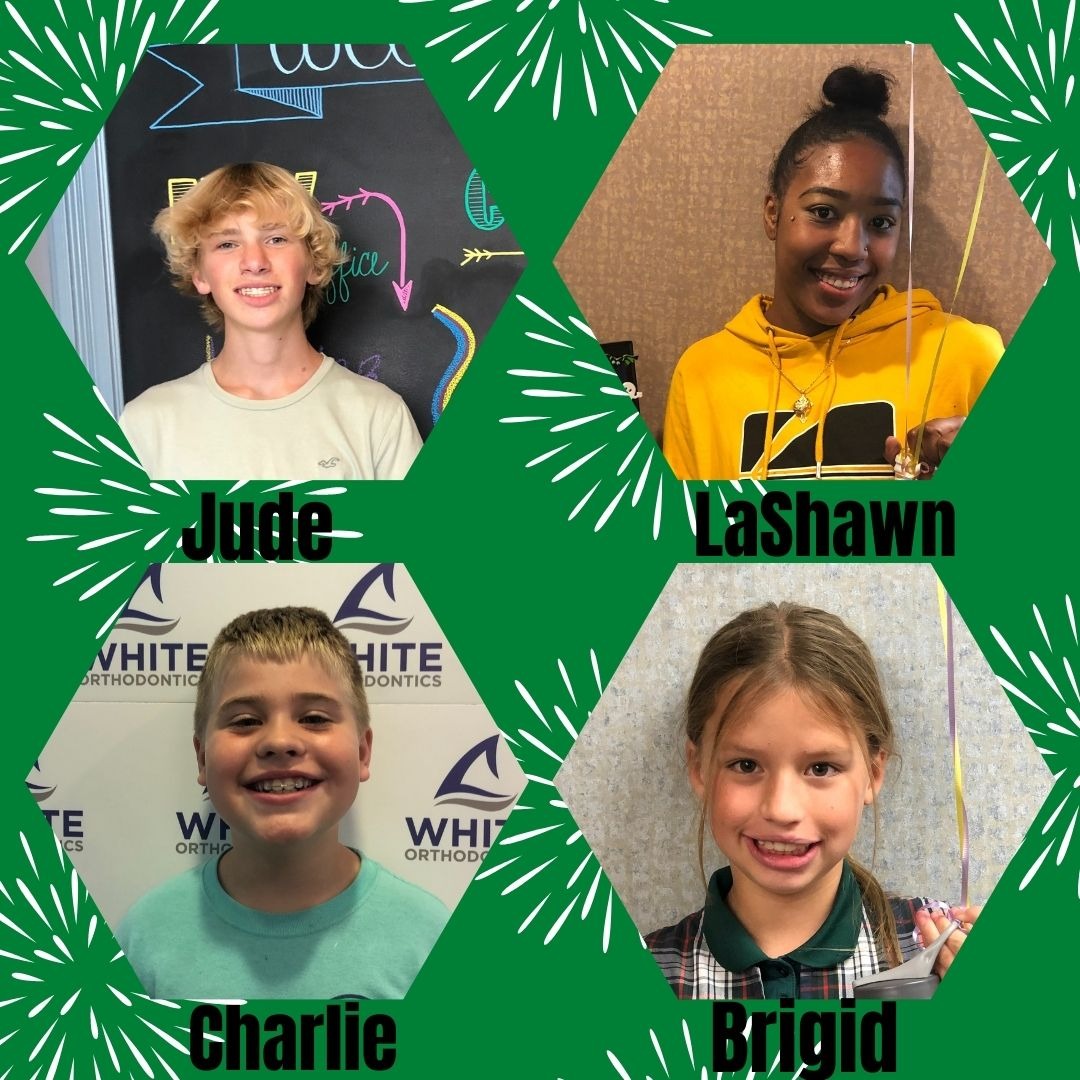 docwhiteortho's tweet photo. Congratulations to LaShawn, Jude, Charlie, and Brigid on getting their braces off! #drwhiteorthodontics #bracefree https://t.co/ZnBjr7EbnV