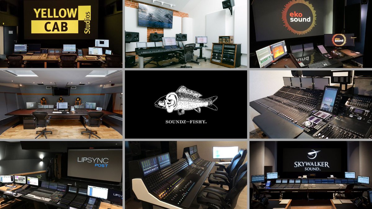 soundzfishy's tweet image. Helping facilities worldwide...  #mixingdesk #rerecording