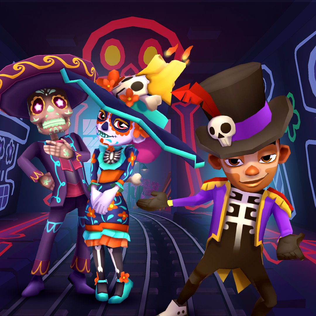 Core crew of subway surfers  Up halloween costumes, Different