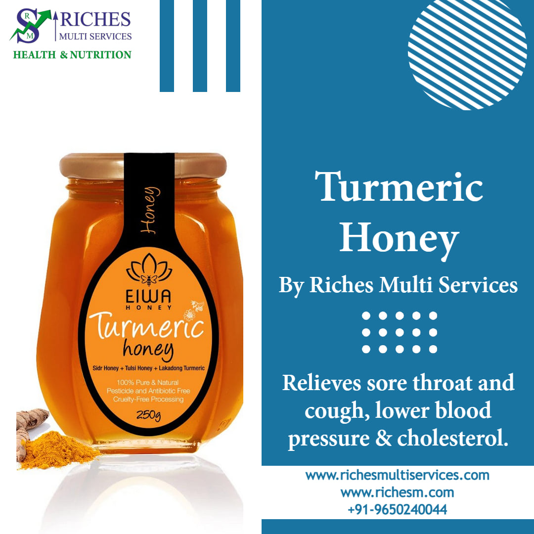 RichesMultiser's tweet photo. Turmeric Honey is an infused honey is a Super healer which has our Sidr honey, Tulsi Honey, and Lakadong Turmeric (with curcumin level around 11%).
It is rich in anti-oxidants, anti-viral, anti-bacterial, anti-fungal, anti-mutagenic, and anti-inflammatory.
Call us at 9650240044. https://t.co/ywuLlCfXEo