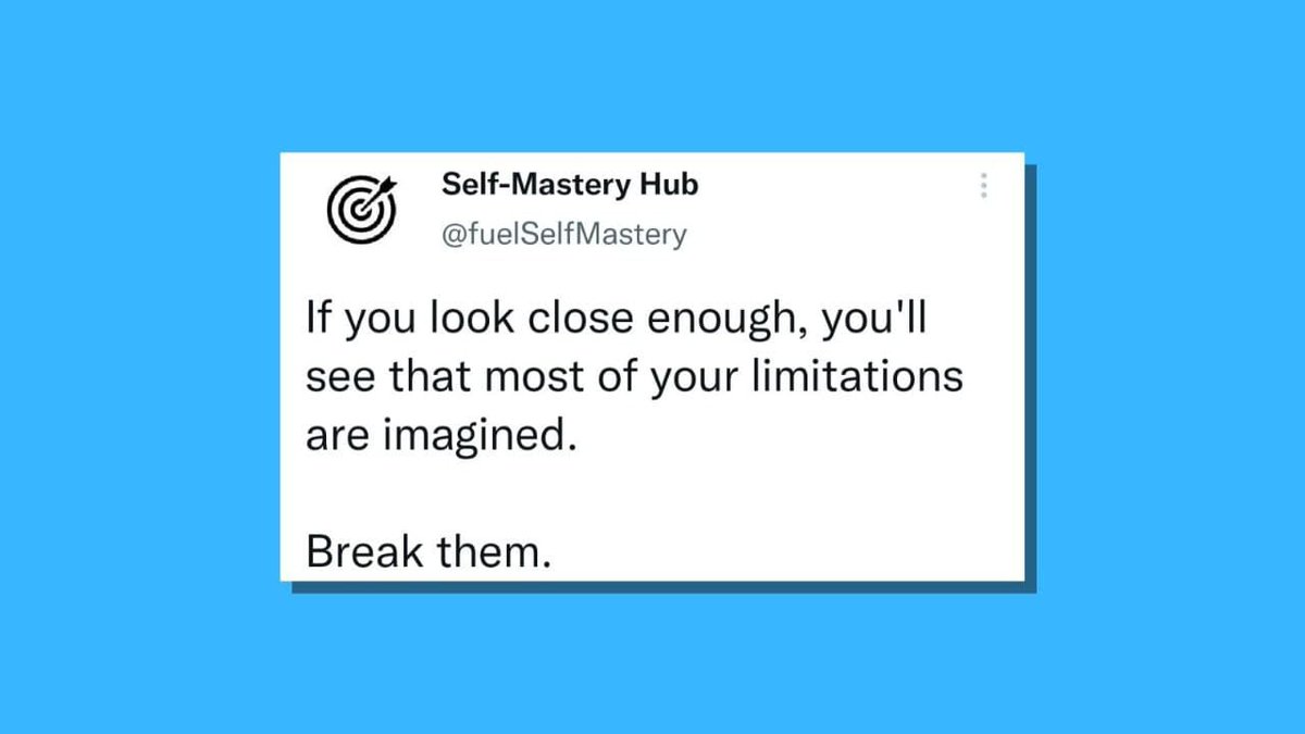 hypefury's tweet photo. 🏆 Tweet of the day 🏆

From: Self- Mastery Hub - @fuelSelfMastery https://t.co/ZLUdfuyZTd