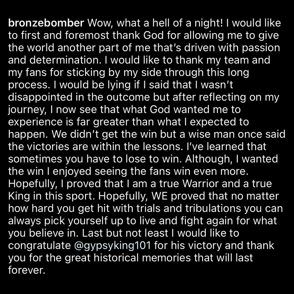 BronzeBomber tweet picture