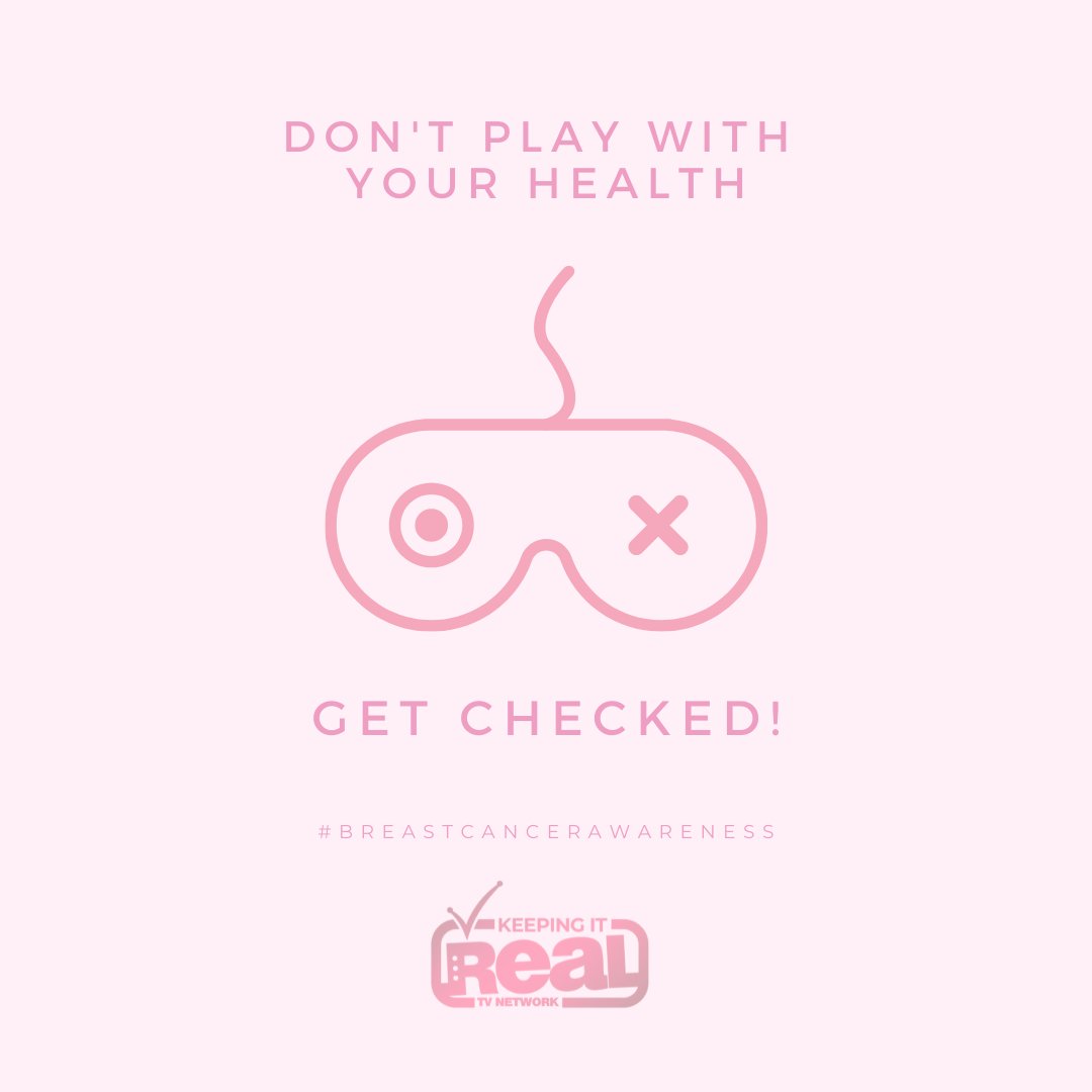 kirtvnetwork's tweet photo. Don't play with your health get checked!

#FirstLadyJ 
#KIR 
#kirtvnetwork 
#keepingitreal 
#keepingitrealtvnetwork 
#theskyisnotyourlimit 
#breastcancerawareness
#inspiration 
#motivation
#encouragement 
#empowerment 
#Canada
#GLOBAL https://t.co/eTkJFIJGPZ