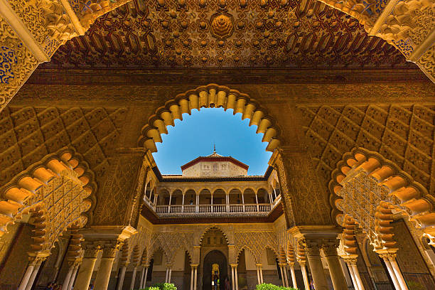 Fernando1MP's tweet photo. .
REAL ALCÁZAR de SEVILLA

Iniciado a construir el año 914,
para uso del emir de Córdoba Abderramán III;

modificado y ampliado los siglos posteriores con estilos renacentista, manierista y barroco,
para uso de los reyes castellanos
y después de los reyes españoles hasta hoy.
. https://t.co/Ut9anwftyF