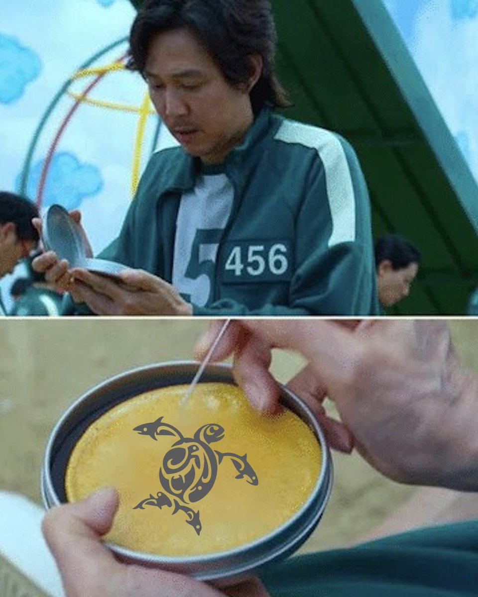 Good thing this beautiful #seaturtle shape wasn't part of the dalgona game!