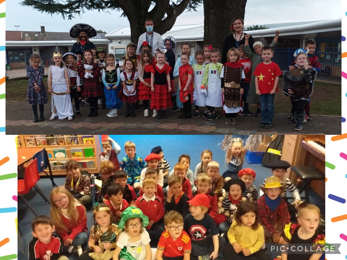GarthOlwg_Isaf's tweet photo. Parhaodd #WythnosIeithoeddRhyngwladol heddiw gyda’n disgyblion yn gwisgo gwisg o unrhyw wlad yn y byd 🌎 Hyfryd gweld eu creadigrwydd.
#InternationalLanguagesWeek continued today. Everyone enjoyed dressing up 🌎 Great creativity shown by all (1 of 2) https://t.co/Dgq0259Vvq