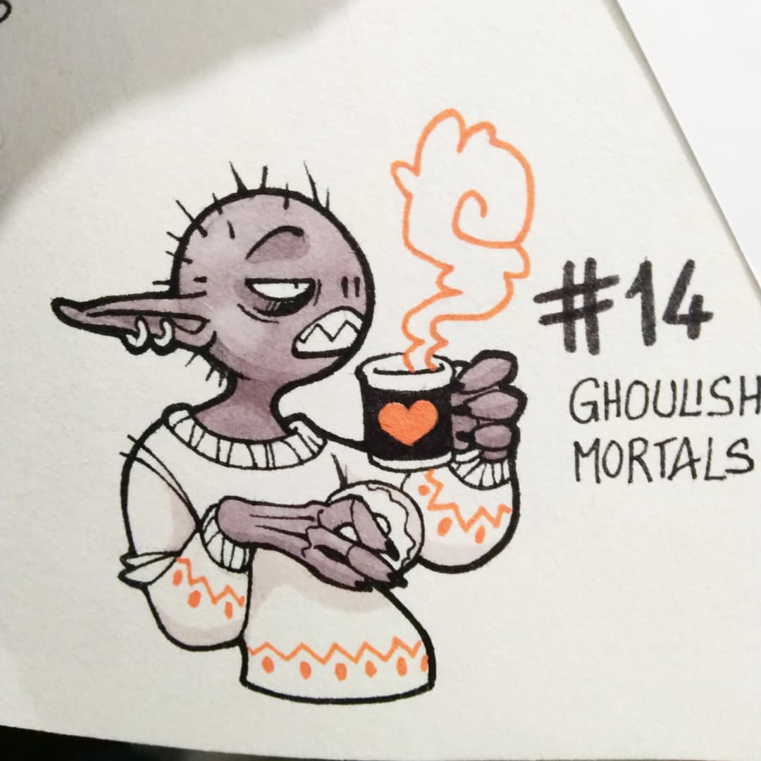 Well well well, guess who forgot to post yesterday XD

Not particularly inspired for these two

#drawlloween #Drawlloween2021