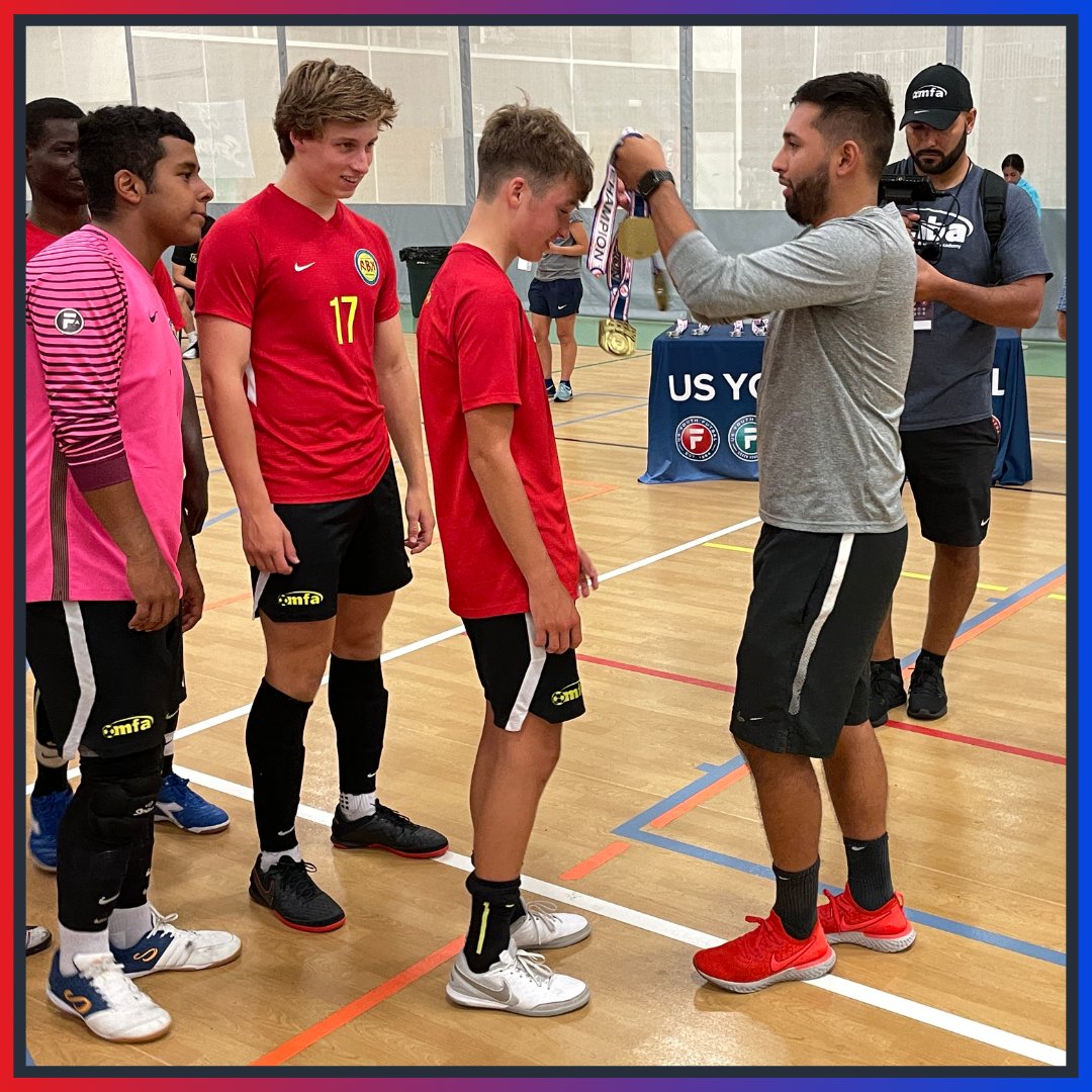 usyouthfutsal's tweet photo. #ThrowbackThursday to Nationals!
After an 8,000+ player Championship Series, 158 teams entered the National Championship, and only 50 came out as champions 🏆🥇 https://t.co/7hwImuPFFh