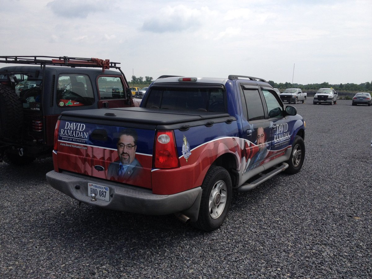 Dear <a href="/DavidIRamadan/">Dr. David I. Ramadan</a> perhaps you can give <a href="/TerryMcAuliffe/">Terry McAuliffe</a> a ride around Virginia in your new RamaTruck.