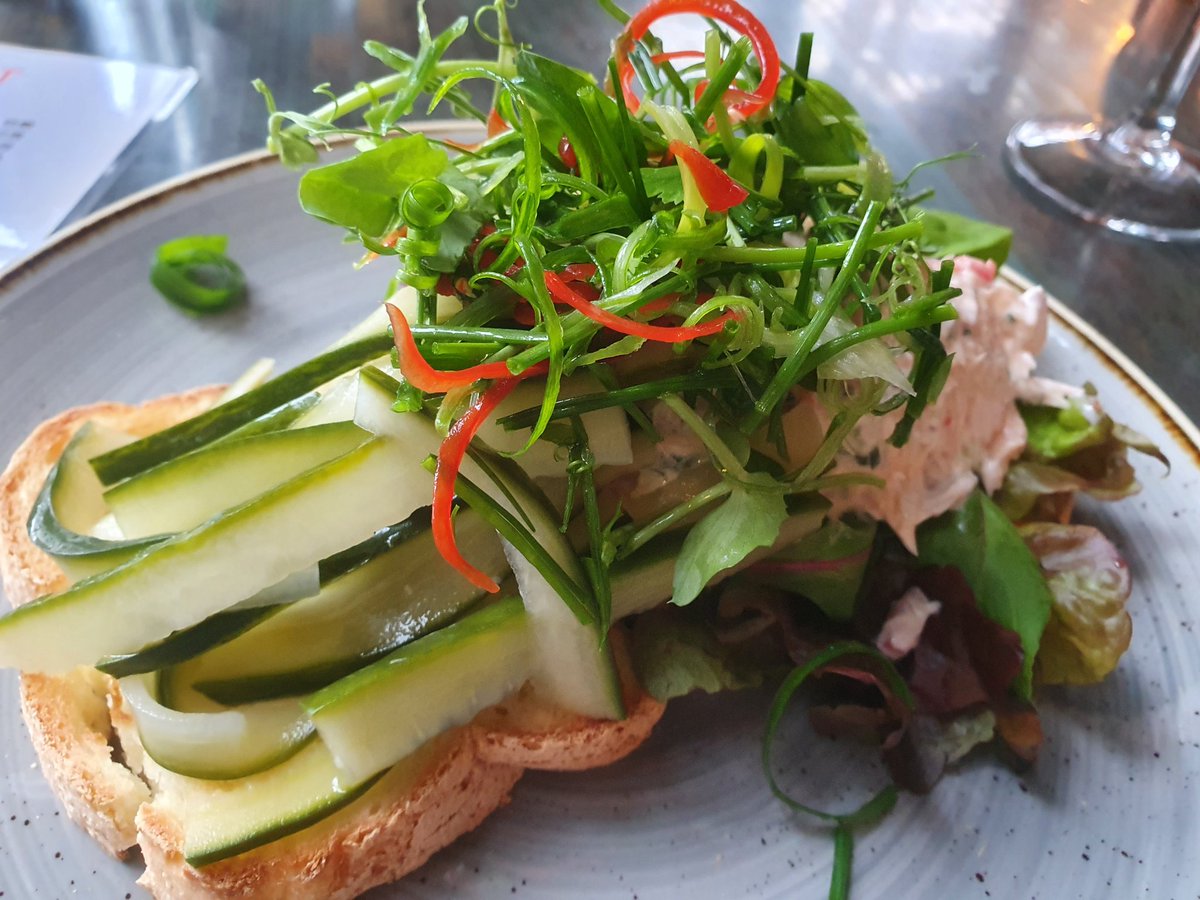 Ladies who lunch with little Doris , she insisted on her own armchair 🤣 <a href="/toastaltrincham/">Toast</a> #dogfriendly #Altrincham