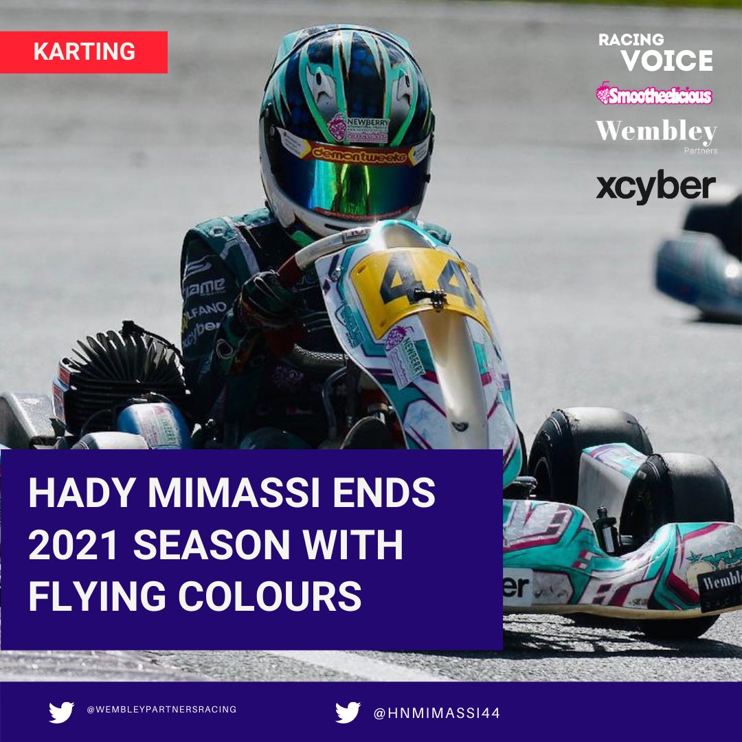 RacingVoicePR's tweet photo. It’s been a tough season but a rewarding one for @hnmimassi44 with some great races in the @BritKartChamps - now for 2022 he wants to represent 🇨🇦 Canada in the @fiakarting #academytrophy - we’ll be there every race! 

#karting @Smootheelicious @wembleypartners @asn_canada https://t.co/O3yjtTclC2