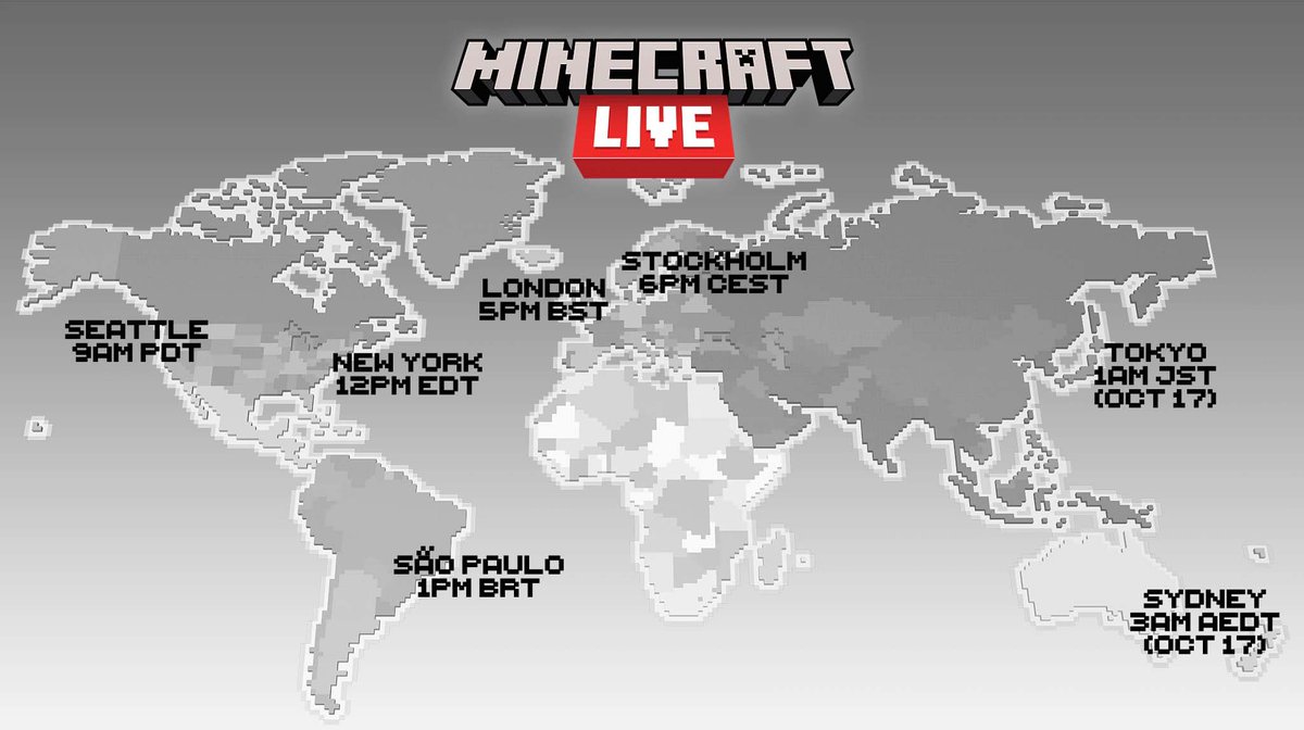 NitradoES's tweet photo. ¡Este 16 de octubre arranca el #MinecraftLive 2021!
Durante el evento, podrás votar para elegir el nuevo mod que será agregado a #Minecraft.
¡Y se rumora que habrá noticas de #CavesAndCliffsPart2 👀!
¡Tu #servidor, tu mundo! → https://t.co/Gc6kTLkcgE https://t.co/l9J9hOQhIC