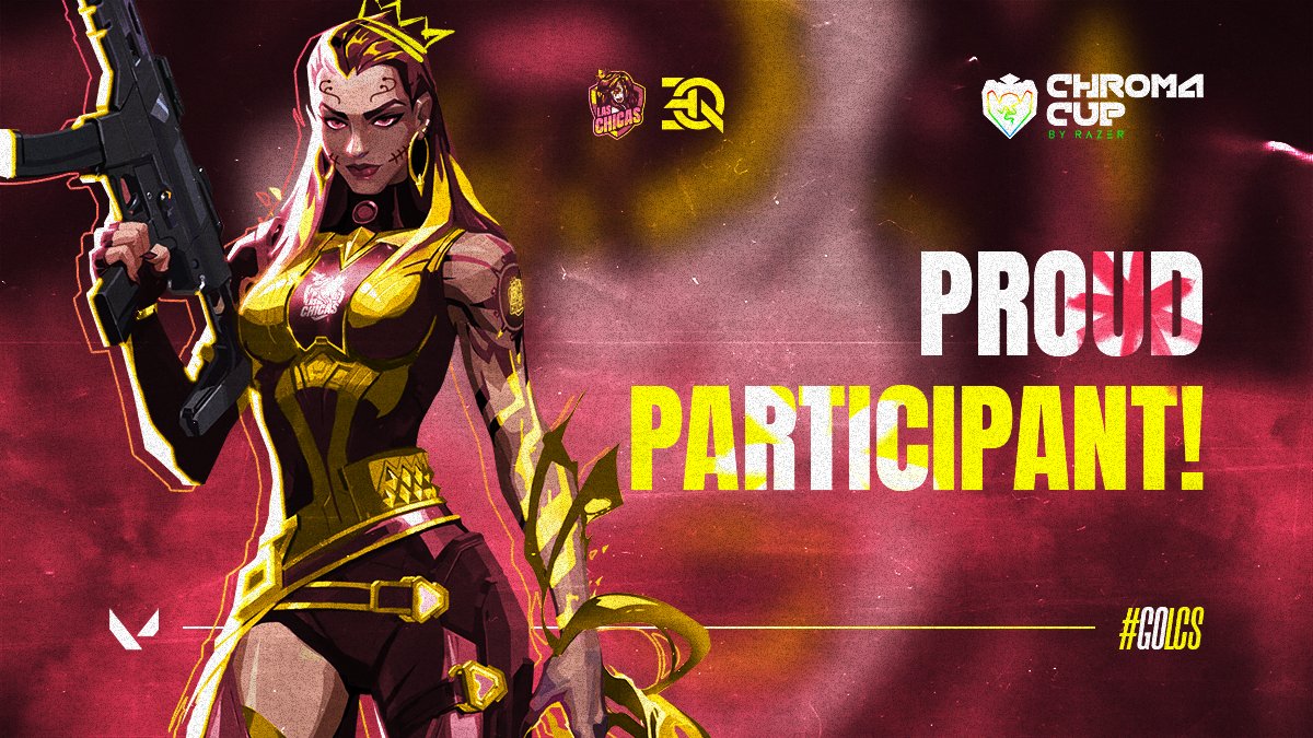 EclectiqEQ's tweet image. Today EQ x Las Chicas will be playing in #chromacup by @Razer !!! 

If the games do get streamed it will be on
 twitch.tv/gamersclubvalo…

#LETSGOEQ #LETSGOLCS