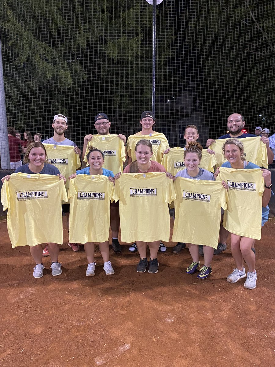 Your 2021 CoRec softball champions! 🛎💥🧨