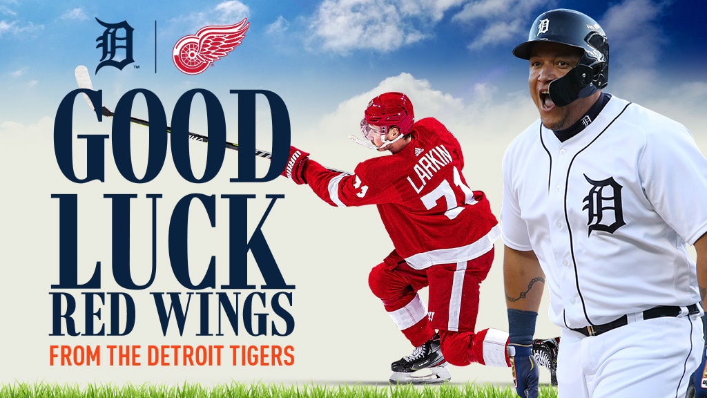 Detroit Tigers - Did someone say hockey is back? #LGRW