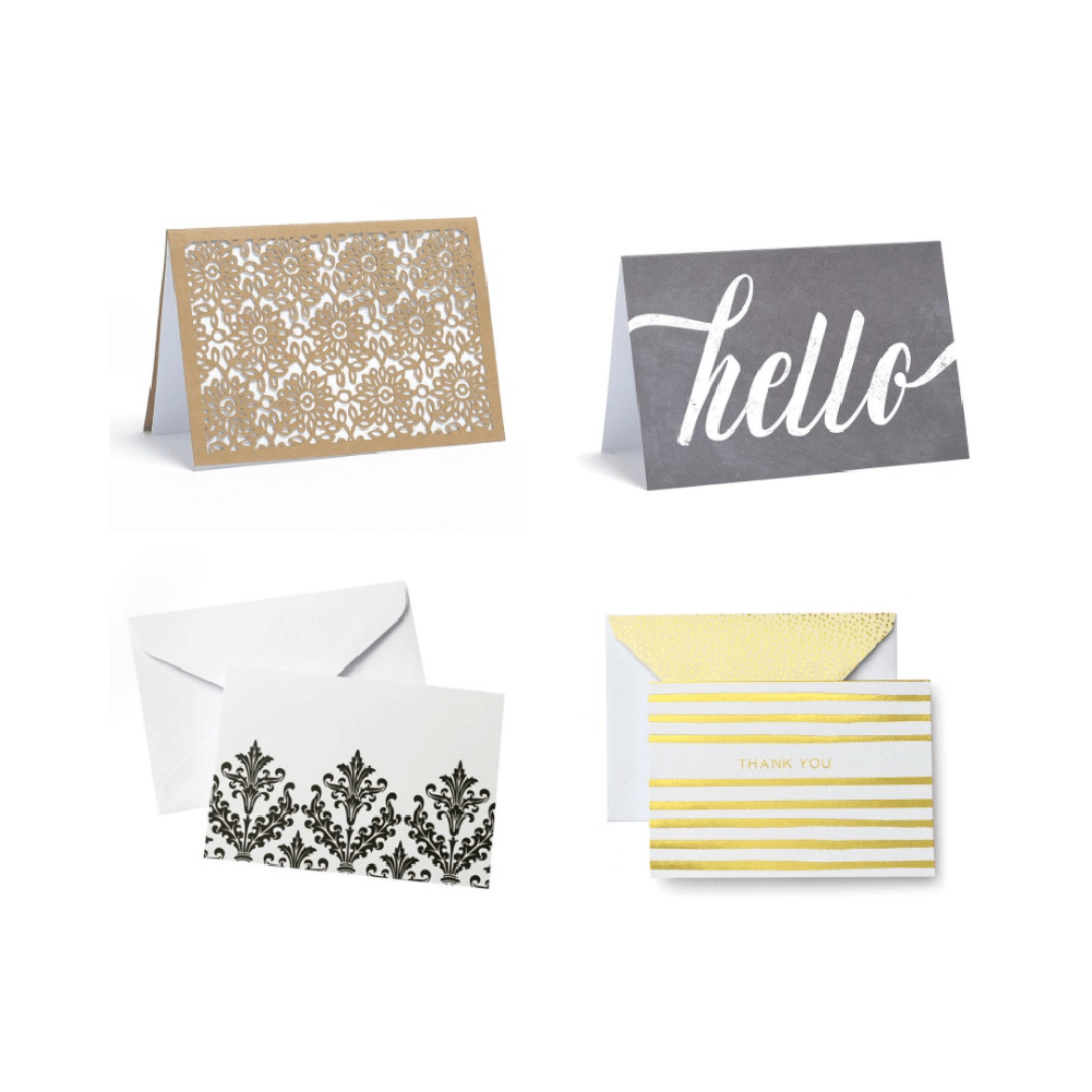 It's time to refresh your notecard stash for fall! We can't get enough kraft or dark backgrounds this time of year. What's your go-to fall palette?
.
Take 40% off notecards this week!
.
bit.ly/3By6ooR