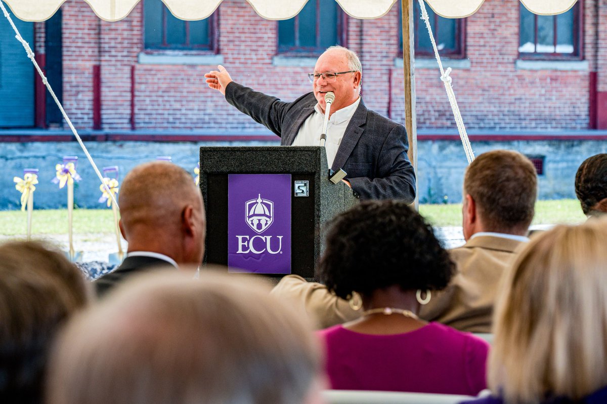 c360_agency's tweet photo. Our team is back from a successful VIP press event in North Carolina for #ECU on behalf of client @ElliottSidewalk and @GreenvilleNC. Business leaders and friends of @EastCarolina celebrated the project launch of @IntersectEast, an innovation hub like no other! https://t.co/88XKvZWwuL
