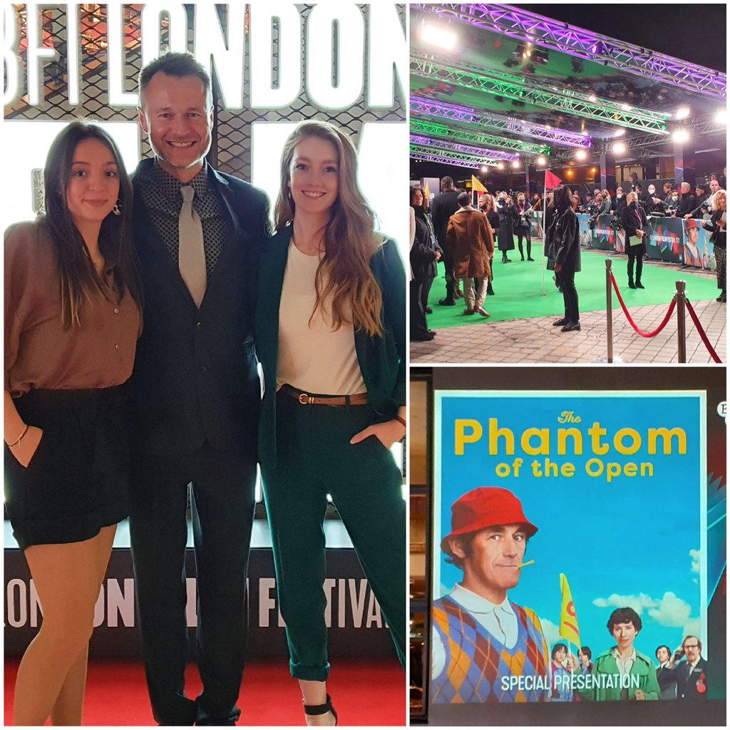 Megan2603's tweet photo. Our team @outpostvfx hit the red (and green!) carpet for the premiere of #ThePhantomoftheOpen #LFF2021 📽 https://t.co/Uj0XAqSHvp